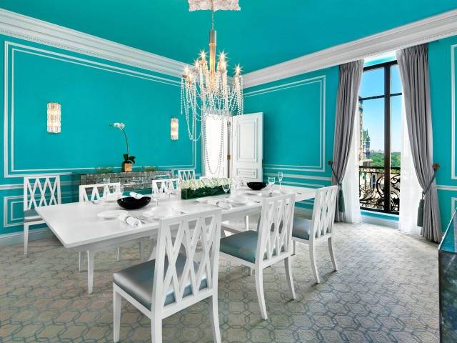 Suite Tiffany - Comedor con vista a Central Park